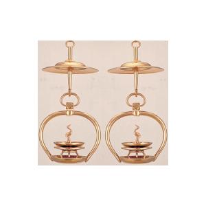 本山輪灯 長鍵 1対 磨 3.0寸