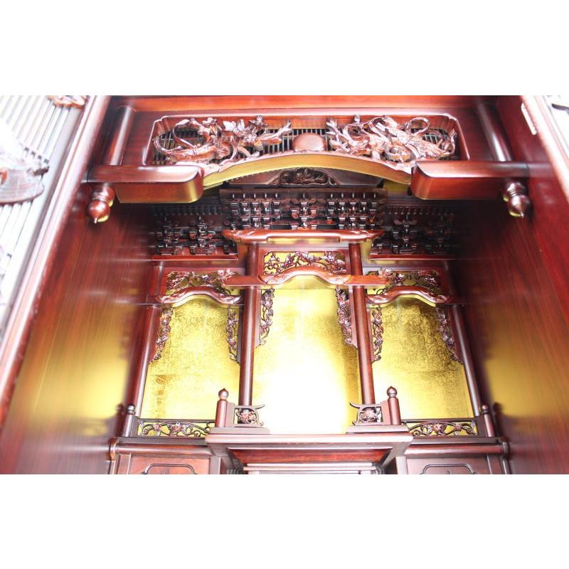 仏壇 唐木仏壇 三方練 紫檀 別台 明春18巾35 40 43号 : 熊野古道 仏壇 唐木仏壇 三方練 紫檀 別台 明春18巾35 40 43号 : 熊野古道