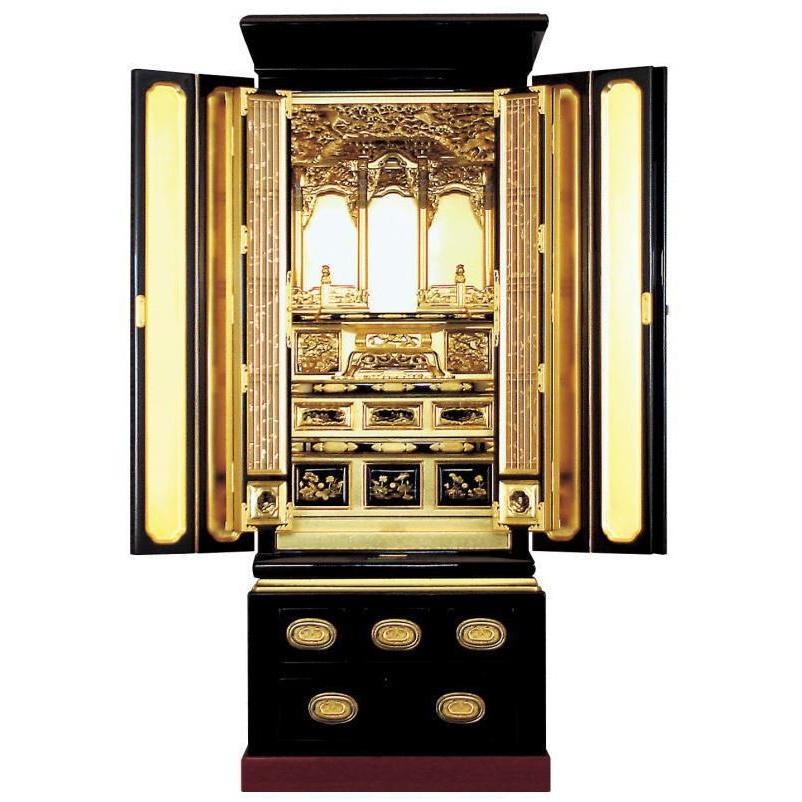 仏壇 金仏壇 総金箔 他宗用 和光 尺八 配送・設置無料 レビューで仏具 