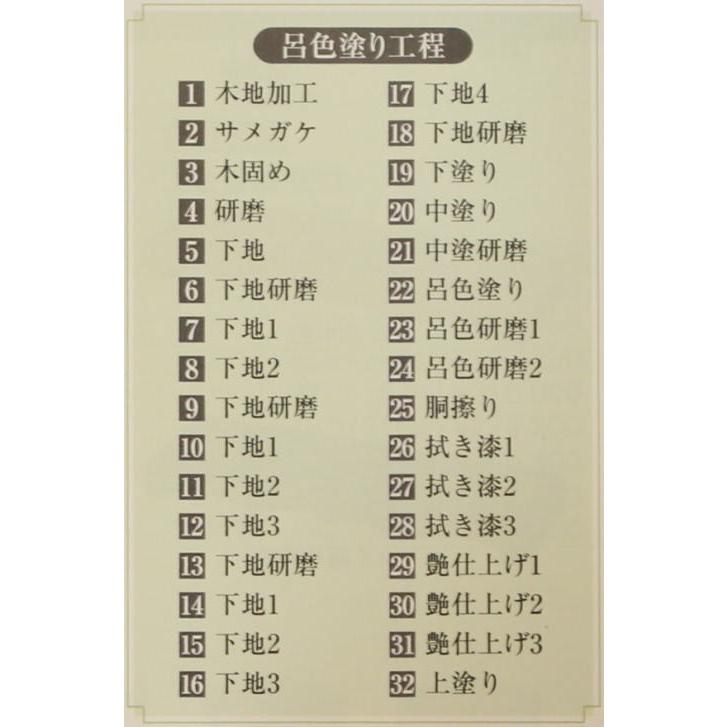 位牌 呂色位牌 国産位牌 純面粉 春日 6.0寸