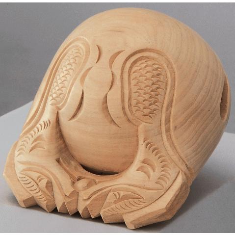 木魚 杢魚 本楠 並彫 4.5寸 : 熊野古道仏壇センター - 通販 - Yahoo