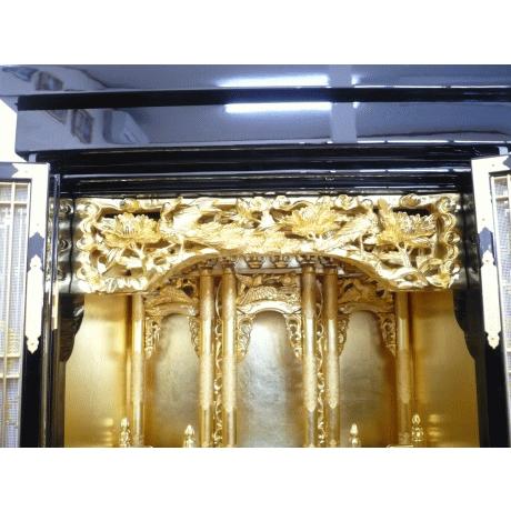 仏壇 金仏壇 浄土真宗本願寺派・真宗大谷派 (西・東)金椿 15号 配送