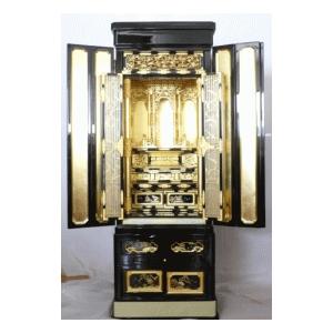 仏壇 金仏壇 西・東用 歓喜18号 レビューご記入で宗派専用仏具半額ご奉仕 配送・設置無料