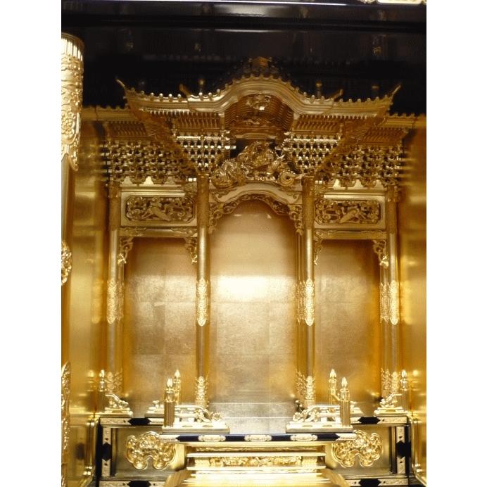 仏壇 金仏壇 他宗用 満天22号 配送・設置無料 レビューで仏具・掛軸