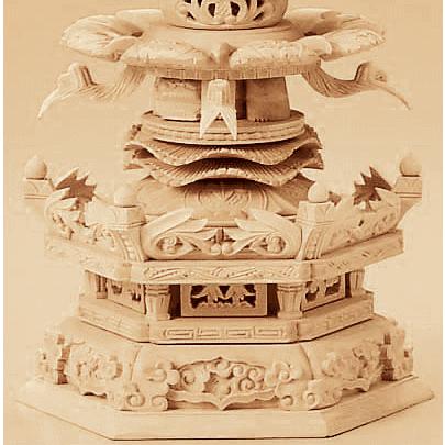 仏像 天台宗ご本尊 座弥陀 3.0寸_3