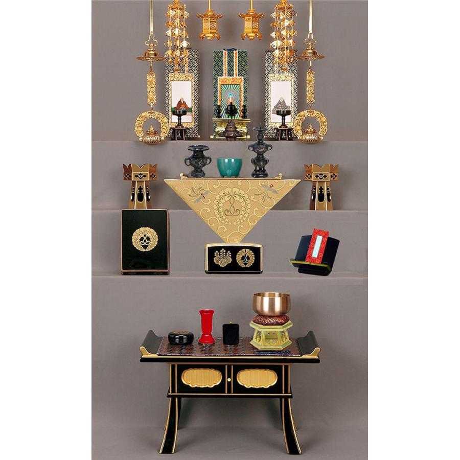 浄土真宗本願寺派（お西）22号用仏具セット : 熊野古道仏壇センター