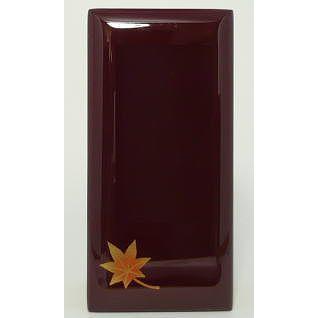 過去帳 仏具 蒔絵 もみじ・桜 3.5寸 日入り