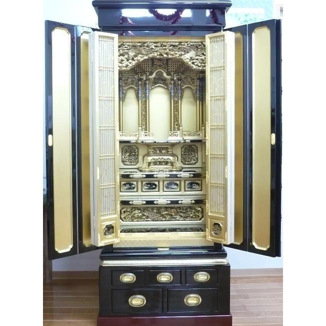 仏壇 金仏壇 他宗用 大阪型 宝閣18号 配送・設置無料 レビューで仏具