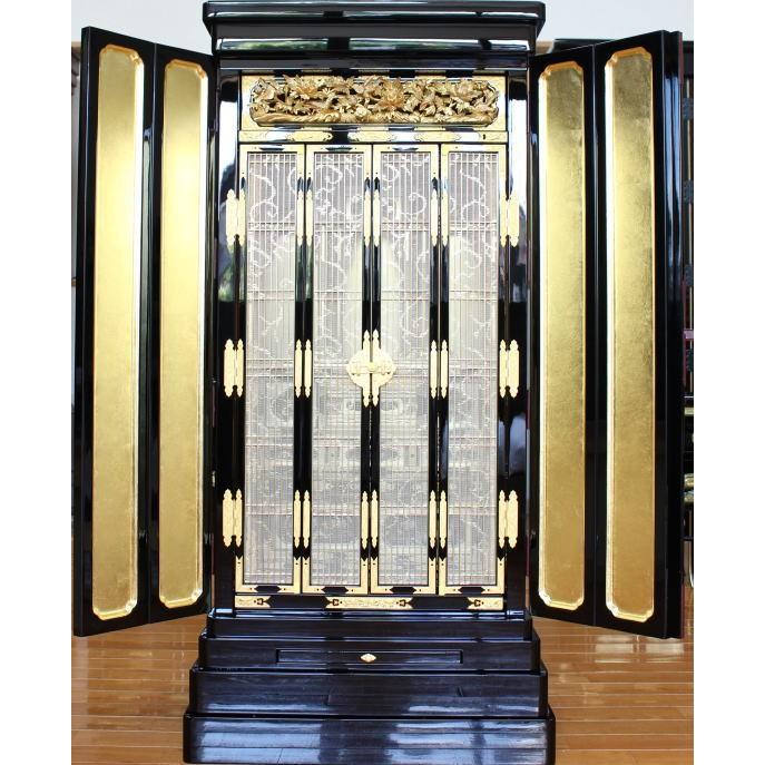 仏壇 金仏壇 浄土真宗本願寺派 寿43号18巾 別台 着後レビューで 仏壇 金仏壇 浄土真宗本願寺派 寿43号18巾 別台 着後レビューで