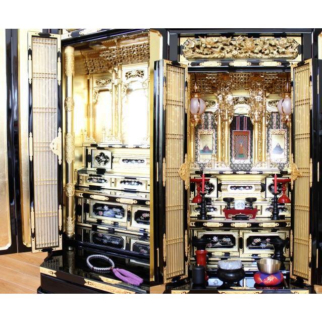 仏壇 金仏壇 浄土真宗本願寺派 寿43号18巾 別台 着後レビューで 仏壇 金仏壇 浄土真宗本願寺派 寿43号18巾 別台 着後レビューで