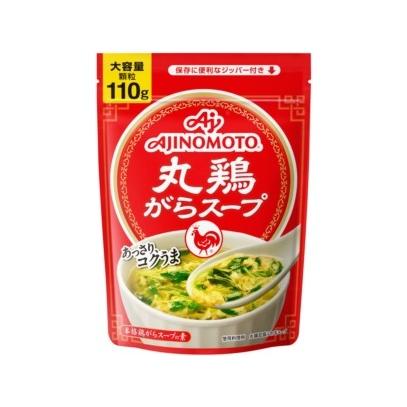 味の素 丸鶏がらスープ 袋 110g 40個 (10×4箱) ZHT : くまの中谷商店