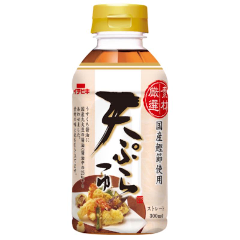 天ぷら① イチビキ 【イチビキ】素材厳選 天ぷらつゆ 300ml×12個 ZTHI : くまの