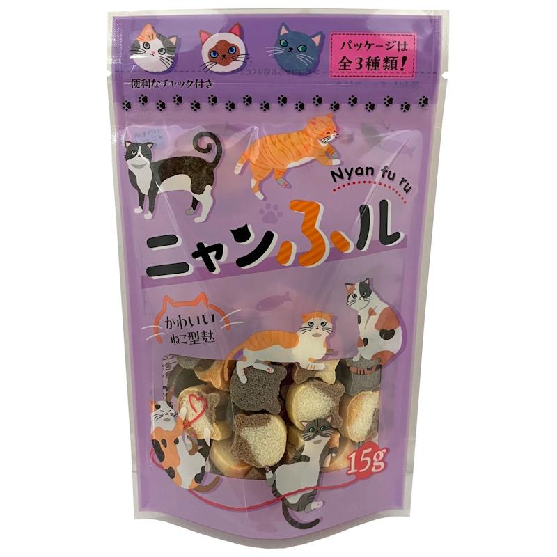 常陸屋本舗】にゃんフる 15g×1個 保育園・保育所・幼稚園・小学校の