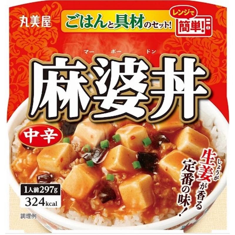 『レンジで簡単』 丸美屋　ごはんと具材のセット30個セット 丸美屋 【丸美屋】ごはんと具材のセット！レンジで簡単！麻婆丼 中辛