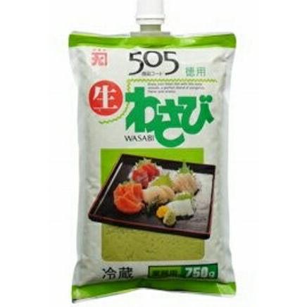 【冷凍】カネク 505 生わさび 業務用 750g 8袋