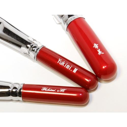 熊野筆 メイクブラシ フェイスブラシ パウダー 灰リス 100% 最高級品