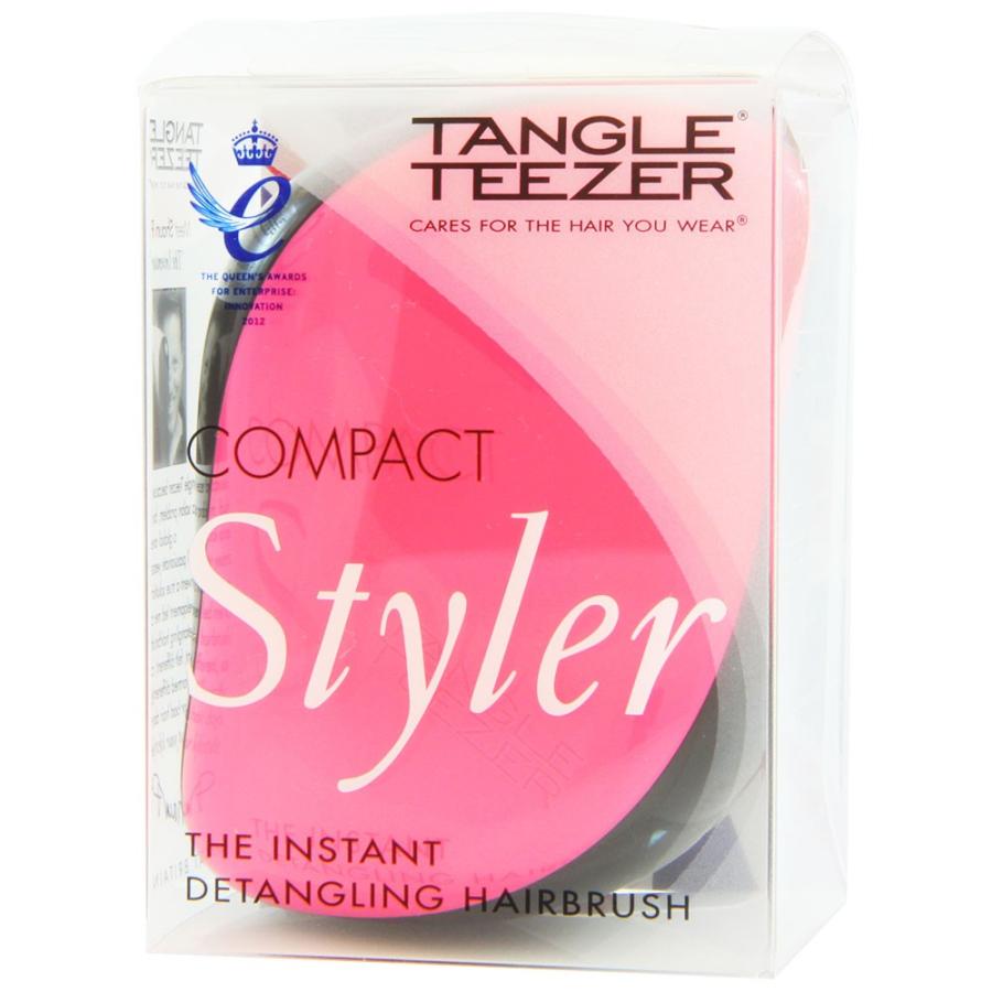 タングルティーザー コンパクトスタイラー【ピンク＆ブラック】 Compact Styler - Pink |  | 05