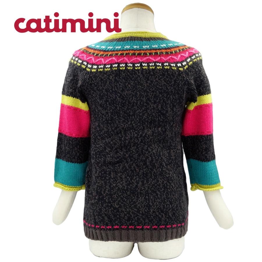 キャティミニ catimini ニット カーディガン 上着 女の子 2歳 3歳 