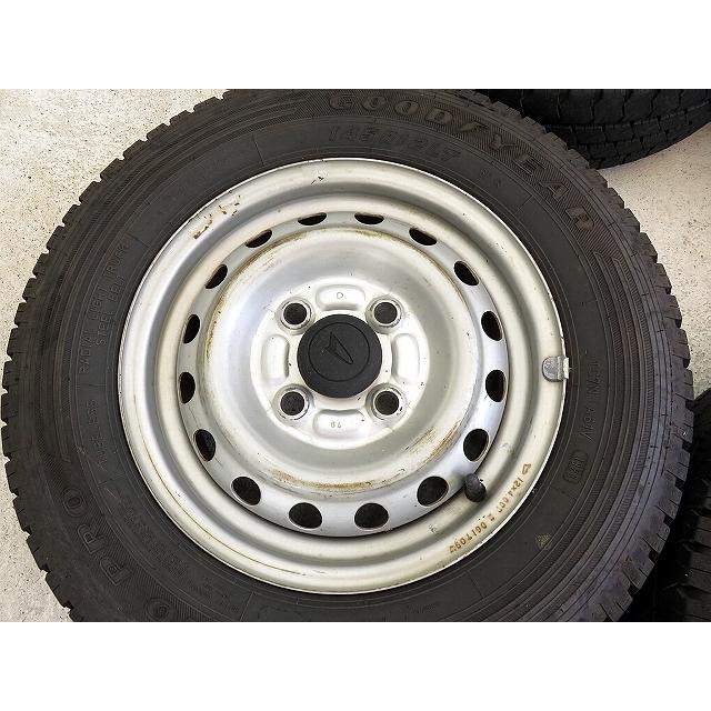 ハイゼットカーゴ S331V ダイハツ純正 12インチスチールホイール 4本
