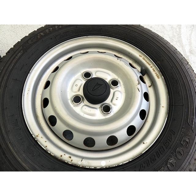 ハイゼットカーゴ S331V ダイハツ純正 12インチスチールホイール 4本