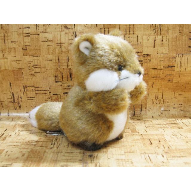 ぬいぐるみ キツネ 野生マスコット プチプチランド キツネ