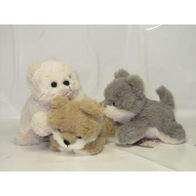 ぬいぐるみ イヌ モン・スイユ ごまちゃん : ぬいぐるみのくまくま
