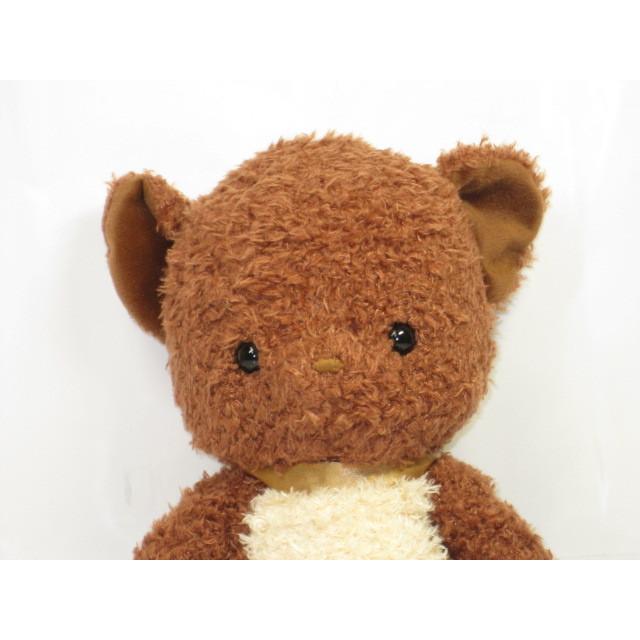 ぬいぐるみ クマ 内藤デザイン みみくま（ココア）M : ぬいぐるみの
