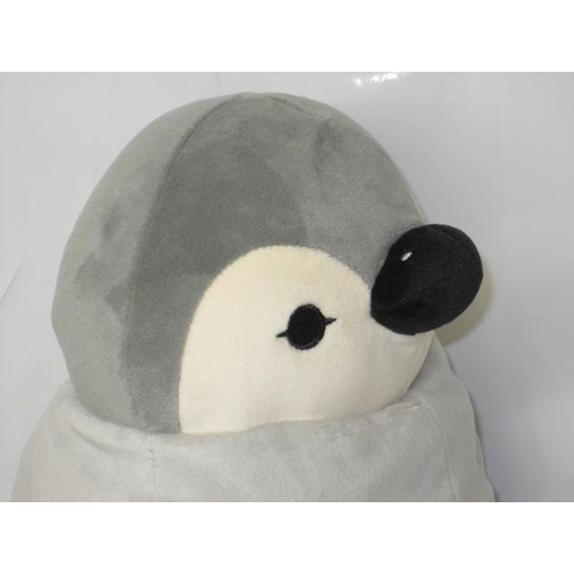 ぬいぐるみ ペンギン シナダ もちぺん子グレーL : ぬいぐるみのくま