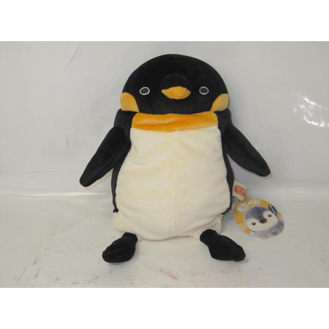 ムートン ぬいぐるみ ぺんぎん えんぺ 日本製 ぬいぐるみ ペンギン シナダ もちぺん親ブラックM : ぬいぐるみのくま