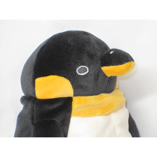 ぬいぐるみ ペンギン シナダ もちぺん親ブラックM｜kumashop90｜03