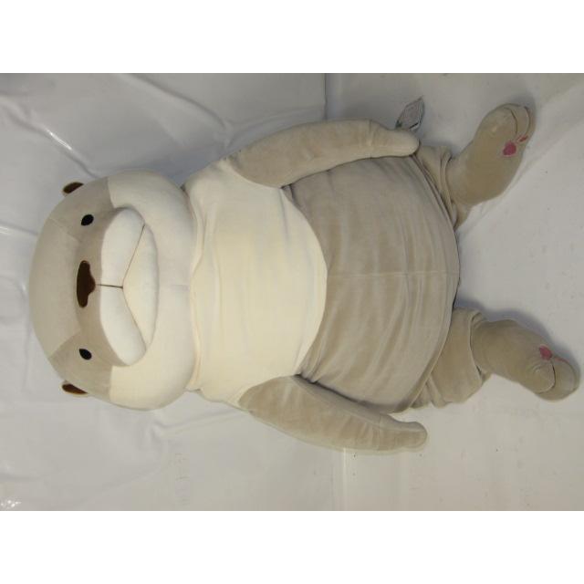 ぬいぐるみ カワウソ シナダ もちかわうそXL : ぬいぐるみのくまくま