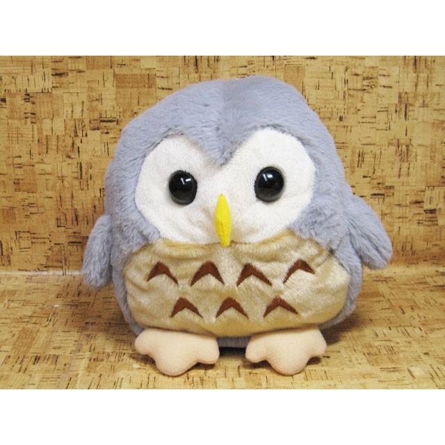 幸フクロウ M ぬいぐるみ 幸フクロウ M (ホワイト) - ぬいぐるみメーカーTAKE OFFの公式
