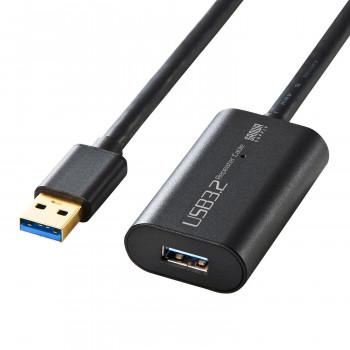 サンワサプライ USB3.2アクティブリピーターケーブル 5m KB-USB-R305
