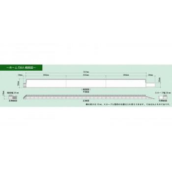 みにちゅあーとキット 情景シリーズ S=1/87・80 ホーム58A MK05-22_1
