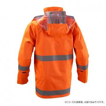船橋(フナハシ)　レインウェア  ライジングレイン  FS-10000  オレンジ  4L