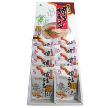鳥志商店 博多ラーメン 8食(ラー麦) ギフトセット 936g C-25 : 熊取屋