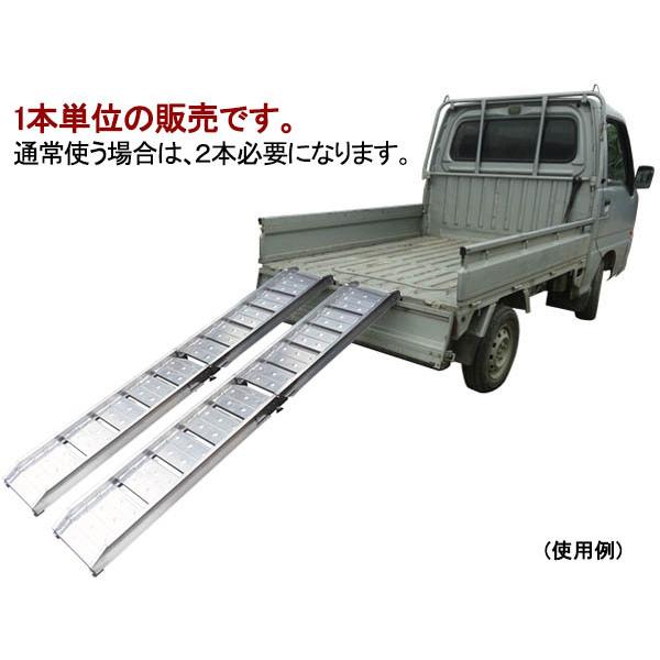 アルミス（alumis） 折り畳み式アルミブリッジ AKOB-180-25-0.2 アルミス 折り畳み式アルミブリッジ AKOB-180-25-0.2 1個（直送品
