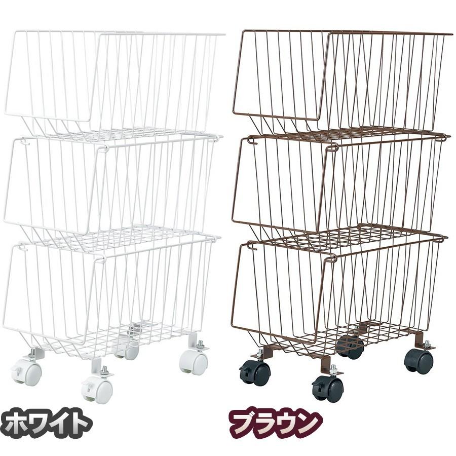 高儀 スタッキング式3段マルチ収納バスケット スリム h ごようきき2クマぞう 通販 Yahoo ショッピング