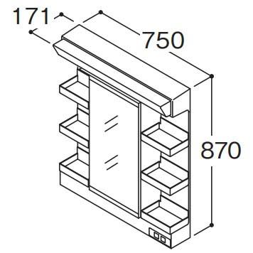 TOTO鏡 化粧鏡 | アクセサリー | 商品情報 | TOTO株式会社