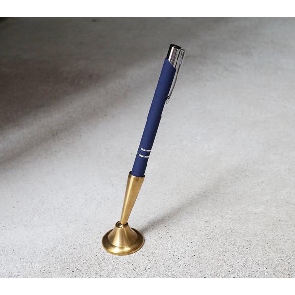 真鍮製 削り出し ペンスタンド (ボールペンスタンド) : KUME WEBSTORE