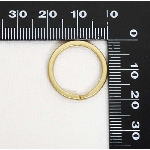 16mm 平二重リング 真鍮ブロンズ色 10個セット kume1018-BP : KUME