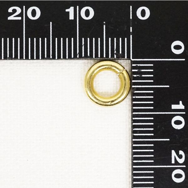 2×9mm(外径) リング ブラスリング 真鍮生地 10個セット kume1360