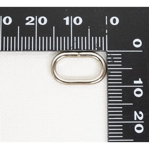 丸線小判カン 12×6×2 ニッケル 10個入り kume1513 : KUME WEBSTORE