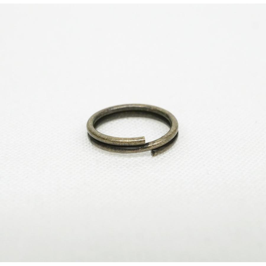 1×10mm 二重リング アンティーク 10個セット kume962-AT|kume-shop|02