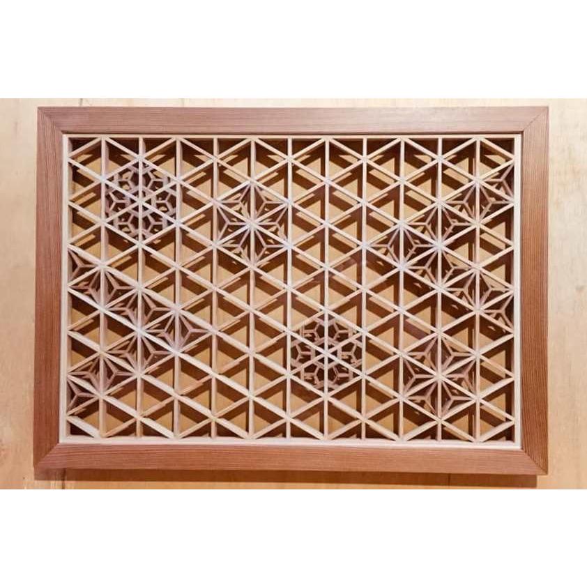 組子プレート300x420 ランチョンマット等にぞうぞ。 : くみこ屋 - 通販