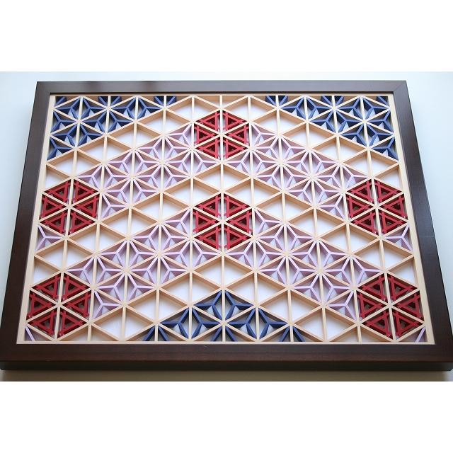 楽天市場】和モダン アートパネル 【組子色彩葉 桜】 和風アート