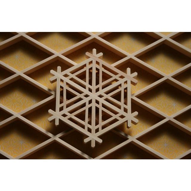 組子細工 組子 建具 インテリア 組子細工 組立キット 4種類セット 建具の秘密 職人体験 頭の