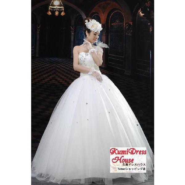 Wdk139b 人気のウェディングドレスを5号から21号までも対応 ファッション 無料サイズオーダー ビスチェタイプ Wd139b 久美ドレスハウス