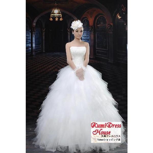 Wdk378 ウエディングドレス ウエディングドレス Wd378 ファッション エンパイアライン 久美ドレスハウス 純正割
