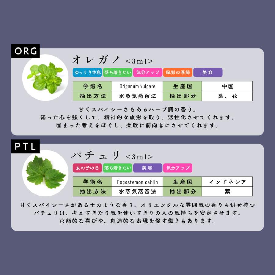 アンドエスエイチ エッセンシャルオイル セット 3ml×5本セット アロマ